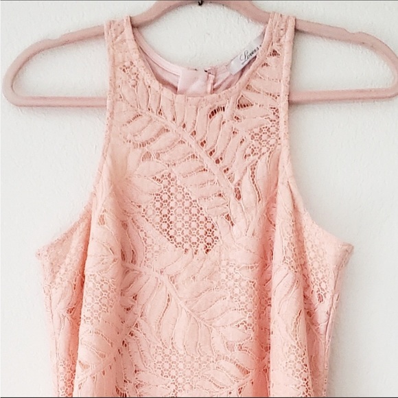 Revolve Lovers + Friends Caspian
Sleeveless Lace Dress Pink Medium - Picture 8 of 9